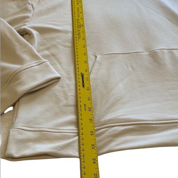 ALL IN MOTION NWT SIZE XXL BELL SLV DRAWSTRING HOODIE LINEN COLOR HAND POUCH - Picture 3 of 9